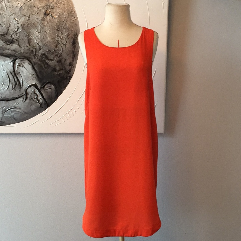 H&M Orange Sheath Dress